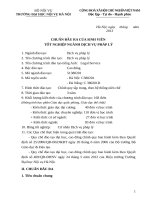 CHUẨN ĐẦU RA CỦA SINH VIÊN TỐT NGHIỆP NGÀNH DỊCH VỤ PHÁP LÝ