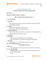 giáo an âm nhạc lớp 1 sách mới phát triển năng lực 