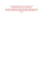 đề đọc - hiểu (phiếu học tập ) Ngữ văn 6 kì 1 có đáp án chi tiết