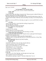 giáo án chủ đề ĐVNS sinh 7. 2020