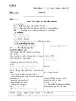 Giáo án lớp 4 tuần 1 năm học 2020-2021