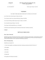 QUY ĐỊNH VỀ ĐIỀU KIỆN KINH DOANH DỊCH VỤ ĐÁNH GIÁ SỰ PHÙ HỢP