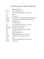 Nghiên cứu chế tạo bạc nano gắn trên silica dùng làm chất kháng khuẩn bằng phương pháp chiếu xạ gamma co 60   