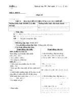 Giáo án lớp 4 tuần 15 năm học 2017