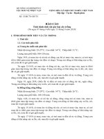 BÁO CÁOTình hình sinh vật gây hại cây trồng(Từ ngày 07 tháng 8 đến ngày 13 tháng 8 năm 2020)