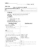 Giáo án lớp 4 tuần 2 năm học 2020-2021