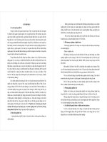 Tóm tắt luận án Tiến sĩ Tài chính – Ngân hàng: Tác động của chi phí đại diện tới hiệu quả các doanh nghiệp niêm yết trên thị trường chứng khoán Việt Nam