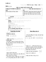 Giáo án lớp 4 tuần 25 năm học 2020-2021