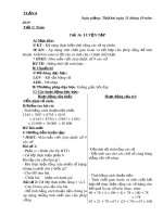 Giáo án lớp 4 tuần 8 năm học 2020-2021