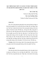 QUÁ TRÌNH đổi mới NHẬN THỨC của ĐẢNG CỘNG sản VIỆT NAM về PHÁT TRIỂN nền KINH tế THỊ TRƯỜNG ĐỊNH HƯỚNG xã hội CHỦ NGHĨA VIỆT NAM từ 1986 đến NAY