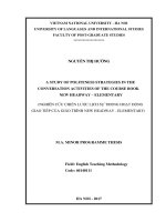 A study of politeness strategies in the conversational activities of the course book new headway – elementary 