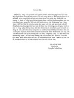 Đồ Án Công Nghệ Chế Tạo Máy Đại học bách khoa hà nội