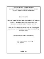 The implementation of debate technique to improve students’ speaking skill  ( a classroom action research at grade nine of oxford center) 