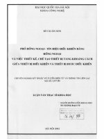 Phổ hồng ngoại   tín hiệu điều khiển bằng hồng ngoại và việc thiết kế, chế tạo thiết bị tăng khoảng cách giữa thiết bị điều khiển và thiết bị được điều khiển 