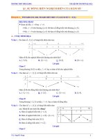 Chuyên đề ứng dụng đạo hàm để khảo sát và vẽ đồ thị của hàm số – nguyễn trọng 