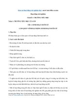 Giáo  án hoạt động trải nghiệm lớp 1 bộ sách cánh diều cả năm 