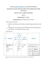 Giáo an môn hoạt động trải nghiệm   bộ chân trời sáng tạo 