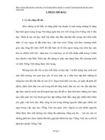 Một số biện pháp giúp học sinh lớp 1 rèn kĩ năng phát âm chuẩn các từ ngữ và dấu thanh khó khi học môn tiếng việt 