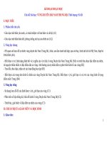 KẾ HOẠCH DẠY HỌC- VÙNG DUYÊN HẢI NAM TRUNG BỘ