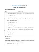 Giáo án môn mỹ thuật lớp 1 sách cánh diều 