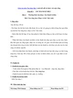 Giáo án môn âm nhạc lớp 1 sách kết nối tri thức với cuộc sống 