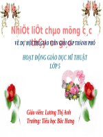 GA điện tử ƯỚC MƠ CỦA EM 2016-2017
