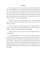 Báo cáo kiến tập tại trường chính trị tỉnh tuyên quang