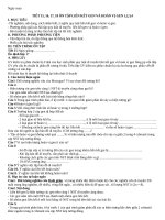 ÔN TẬP LIÊN KẾT GEN VÀ HOÁN VỊ GEN  CỦA MOOC GAN