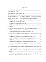 Quản trị rủi ro tín dụng đối với doanh nghiệp nhỏ và vừa tại ngân hàng TMCP ngoại thương việt nam   chi nhánh đắk lắk 