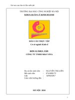 Báo cáo thực tập tốt nghiệp tại công ty TNHH ms VINA (công ty may mặc) 