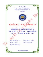 Nghiên cứu hành vi mua sắm trực tuyến của người tiêu dùng đối với sản phẩm quà tặng