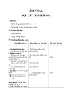 giáo án âm nhạc lớp 3 tuần 5 