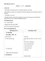 GIÁO án TIẾNG VIỆT lớp 1 TUẦN 3 