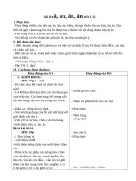 GIÁO án TIẾNG VIỆT lớp 1 TUẦN 8 