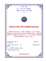 Tìm hiểu các thủ tục kiểm toán số dư đầu năm trong kiểm toán báo cáo tài chính năm đầu tiên do Công ty TNHH Kiểm toán và tư vấn kế toán An Phát chi nhánh Đà Nẵng thực hiện