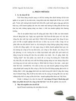 Xây dựng kế hoạch Marketing giới thiệu sản phẩm bia mới cho công ty bia Sài Gòn