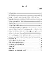 Xây dựng kế hoạch Marketing xuất khẩu sản phẩm nhân hạt điều ra thị trường mỹ cho Công ty TNHH MTVXNK Khang Nguyên Đạt