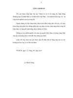 (Luận văn thạc sĩ) Quản trị rủi ro tín dụng tại Ngân hàng Thương mại Cổ phần Đầu tư và Phát triển Việt Nam – Chi nhánh tỉnh Long An