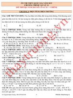 VẬT lý 11 ôn THI THPT QG năm 2019 