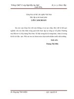 Một số giải pháp hoàn thiện xây dựng chiến lược kinh doanh tại Công ty Cổ phần Thương mại Đầu tư và Xây dựng Thái Sơn