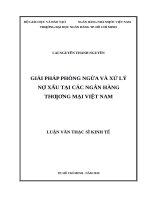 Giải pháp phòng ngừa và xử lý nợ xấu tại các ngân hàng thương mại việt nam002 
