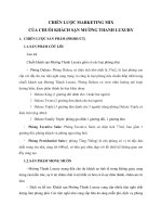 Marketing dịch vụ  dịch vụ khách sạn