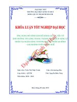 Ứng dụng mô hình SEM để đánh giá các yếu tố ảnh hưởng tới lòng trung thành của khách hàng cá nhân tại Ngân hàng Thương mại cổ phần An Bình  chi nhánh Thừa Thiên Huế