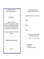 Nghiên cứu ảnh hưởng của thông tin chênh lệch tỷ giá hối đoái trong báo cáo tài chính đến giá cổ phiếu của các công ty phi tài chính niêm yết trên thị trường chứng khoán việt nam tt 