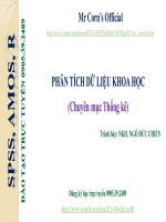 Hướng dẫn thực hành Thống kê bằng phần mềm SPSS