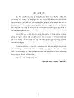 (Luận văn thạc sĩ) Nâng cao hiệu quả sản xuất kinh doanh tại công ty UDEC