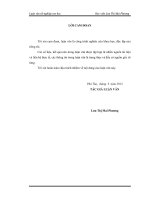 (Luận văn thạc sĩ) Phân tích và đề xuất một số giải pháp nâng cao chất lượng đào tạo ngành Quản trị kinh doanh trường Cao đẳng Công nghiệp Thực phẩm