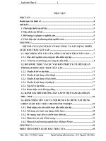 (Luận văn thạc sĩ) Hoàn thiện chiến lược đấu thầu xây lắp ở công ty cổ phần Đầu tư xây dựng và kỹ thuật Vinaconex