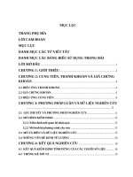 Mối quan hệ giữa cung tiền, thanh khoản và giá cổ phiếu 