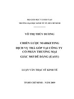 Đánh giá lòng trung thành của khách hàng đối với thiết bị điện lạnh, điện gia dụng thương hiệu hitachi tại TPHCM 002 
